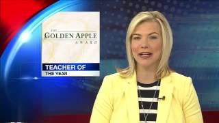 John Russell named Golden Apple Teacher of the Year