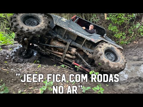 Jeep fica com rodas no ar no última trilha de 2022