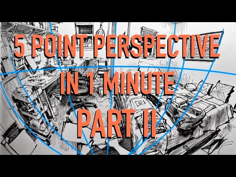 5 point perspective in 1 minute Part 2