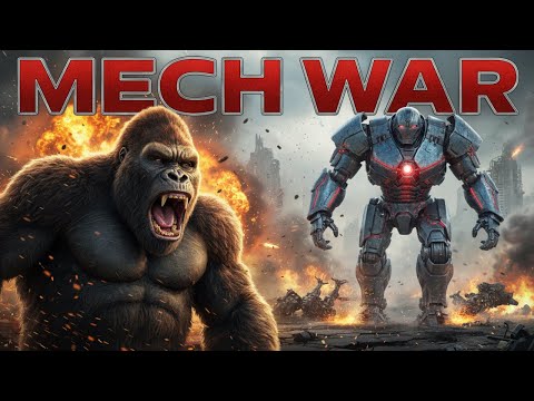 Kong vs the Iron Colossus | Last Stand Against the Machine Horde (4K)