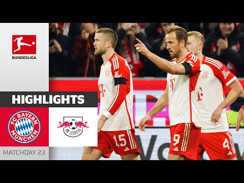 Kane To The Rescue! | Bayern München - RB Leipzig 2-1 | Highlights | Matchday 23 – Bundesliga 23/24