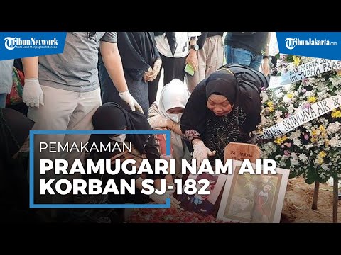 Duka Keluarga Iringi Pemakaman Isti Yudha, Pramugari Korban Jatuhnya Pesawat Sriwijaya Air SJ 182