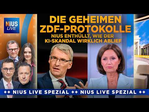 🚨NIUS exklusiv: Insider-Infos und geheime Videos aus der ZDF-Krisensitzung | NIUS Live 25.02.2026
