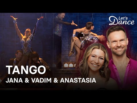 Trio Dance - Tango von JANA, VADIM und ANASTASIA im Viertelfinale 💃💃🕺​ | Show 10 | Let's Dance 2024