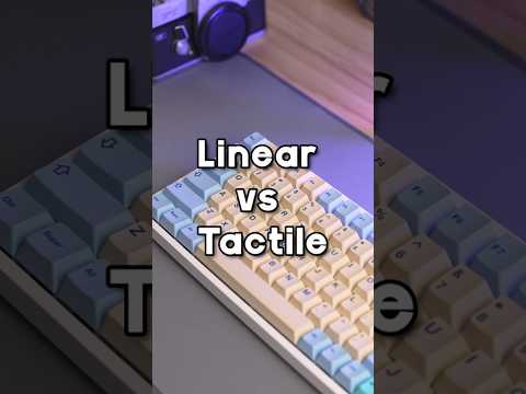 Do Linear Or Tactile Keyboard Switches Sound the Best? #keyboardswitches #mechanicalkeyboardswitches