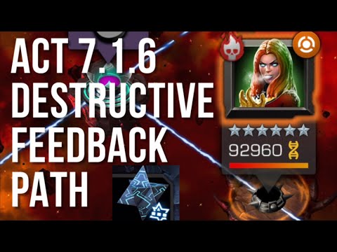 Act 7.1.6 vs Darkhawk, Gambit, Warlock, Thor Ragnarok, Punisher 2099, Killmonger, Ice Phoenix | MCOC