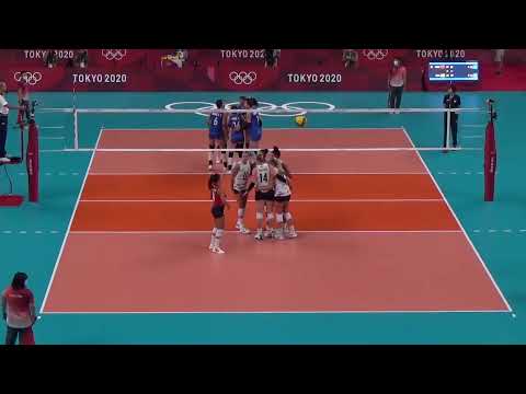 Volleyball Olympic Pool B : USA - China 3:0 Full Match