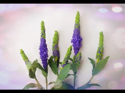How To Make Veronica Flower From Crepe Paper - Craft Tutorial