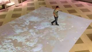 Interactive Floor Display in Abu Dhabi | LuminVision