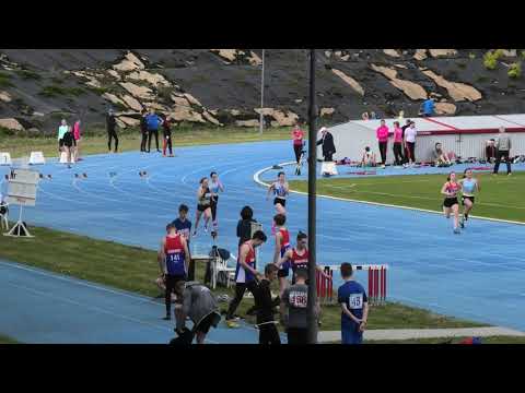 100m kobiet bieg 2 - Piła 11.05.2019