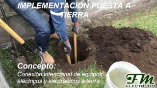 Instalación Sistema Puesta a Tierra Quito - Ecuador