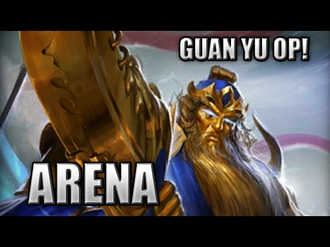 Guan Yu Bruiser Build "Holy crap, he is Awesomely OP!" - Arena, SMITE Season 4