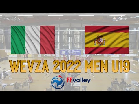WEVZA 2022 MEN U19 ITALY - SPAIN