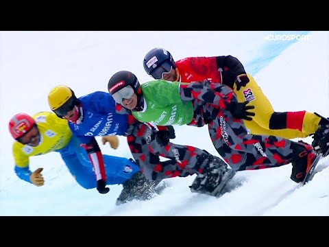 MONDIAUX SNOWBOARDCROSS - L'incroyable finish de la finale messieurs