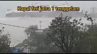 Download lagu kapal feri jatra 1 tenggelam || pelabuhan bolok kupang - NTT mp3