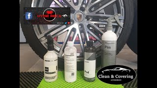 Test Dressings - InnovaCar Sc2 vs Tac system Seal vs Carpro Perl vs Koch-chemie Pss - Detailing auto