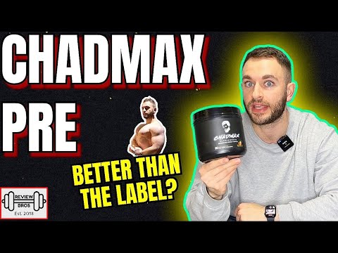 THE GIGACHAD PRE 🗿 CHADMAX PRE WORKOUT REVIEW | CHADMAX SUPPLEMENTS