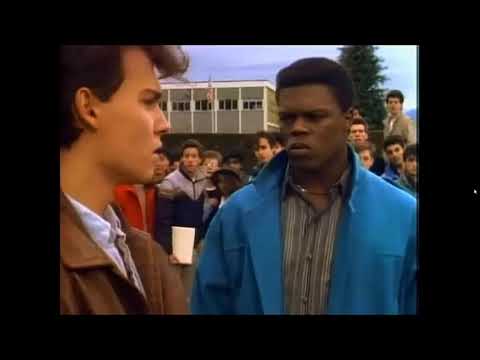 21 jump street, school fight scene, Johnny Depp