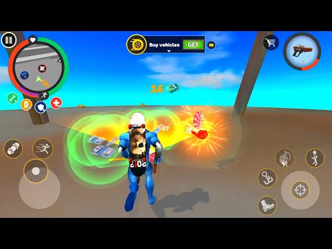 Rope Hero: Vice Town (Last Halloween Event ) – Get Lot of Money – Games Kon – HD Android Gameplay