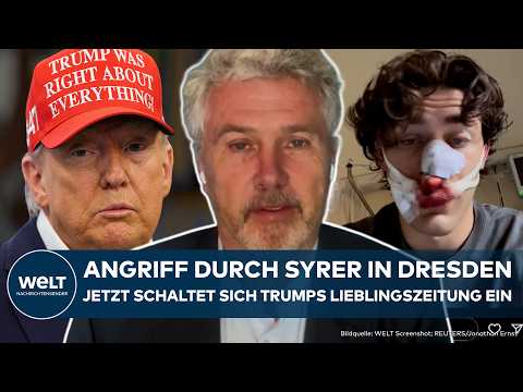 DRESDEN: Messerangriff auf US-Amerikaner! Jetzt schaltet sich Donald Trumps Lieblingszeitung ein