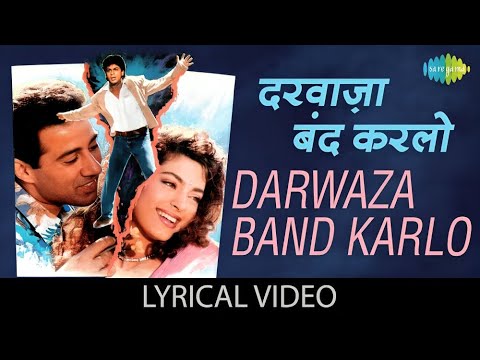 Darwaza Band Karlo (Lyrical) | Darr | Lata Mangeshkar | Abhijeet Bhattacharya | SRK | Sunny D | Juhi