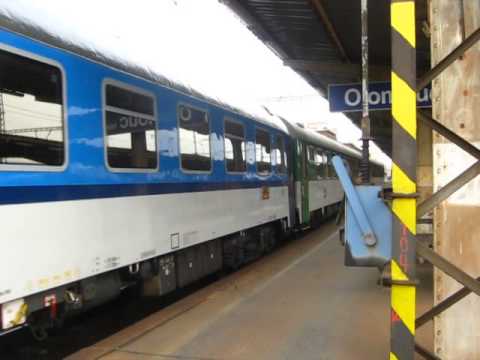 Odjezd vlaku Ex 143 Odra - Olomouc hl.n.