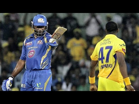 Pollard vs Bravo fight | Pollard throws bat | MI vs CSK | FINAL IPL 2019 #highlights #msdhoni #ipl