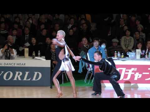 4K 2017 WDSF World Open Latin in Tokyo | Marthe Brinch Rhode - Sandra Sorensen, DEN | Final SAMBA