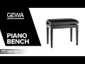 Gewa Pianobank Deluxe Mahonie mat thumbnail 12