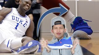 Trying to Break the Same Shoe Zion Williamson Broke!