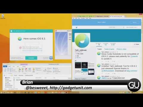 Jailbreaking iOS 8.3 AND 8.4 with TaiG 2