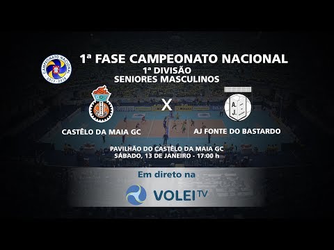 Castêlo da Maia GC x AJ Fonte do Bastardo - 19ª Jornada