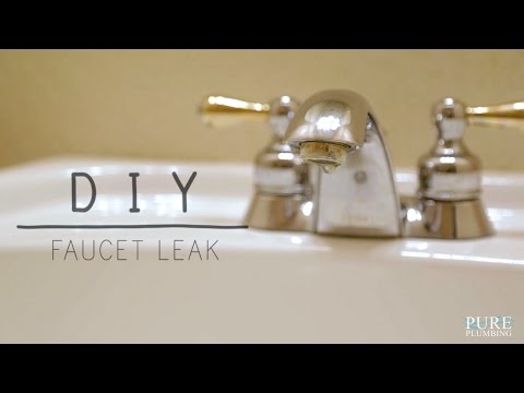 Fix a Leaky Faucet Double Handle DIY