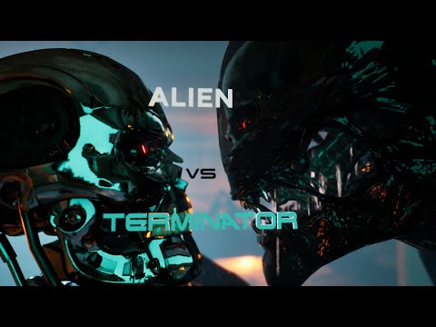 Alien vs Terminator:  Animated fan short