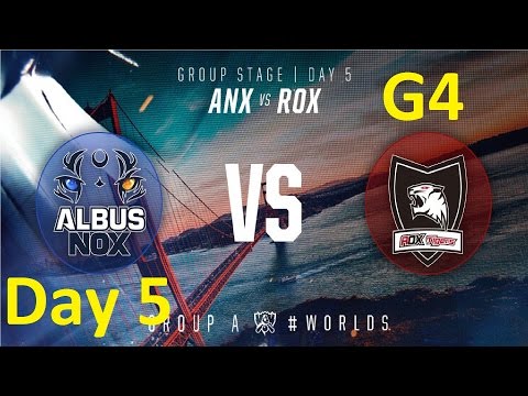 ANX vs ROX Game 2 Highlights - 2016 Worlds Group Stage - Day 5