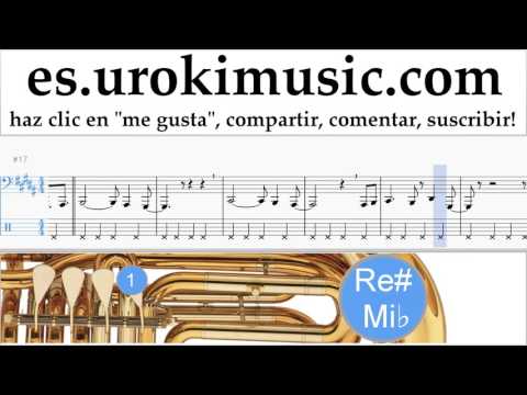 Como Tocar Tuba David Guetta Justin Bieber - 2U Tablatura Parte#2 um-i927