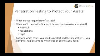What Should You Really Be Penetration Testing?