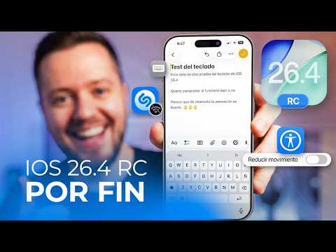 Si llevas meses pensando que cada vez escribes peor en el iPhone, tranquilo: la culpa era de Apple. iOS 26.4 por fin arregla el teclado