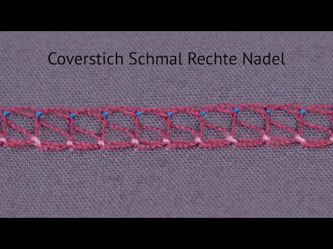 Einfädeln der baby lock desire3 / Coverstich Schmal Rechte Nadel