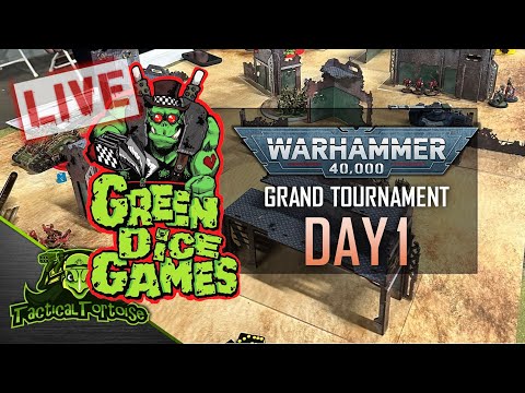 🔴Winter Ruin Grand Tournament | Day 1 | Live 40k Tournament Coverage