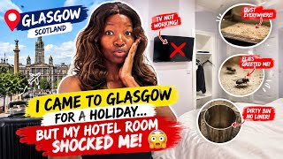 GLASGOW HOTEL ROOM TOUR| I WAS NOT EXPECTING THIS #scotland #hotelreviews #lifei