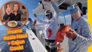 Deep Dropping the Florida Keys: INSANE Rosefish Bite + GIANT Shark!