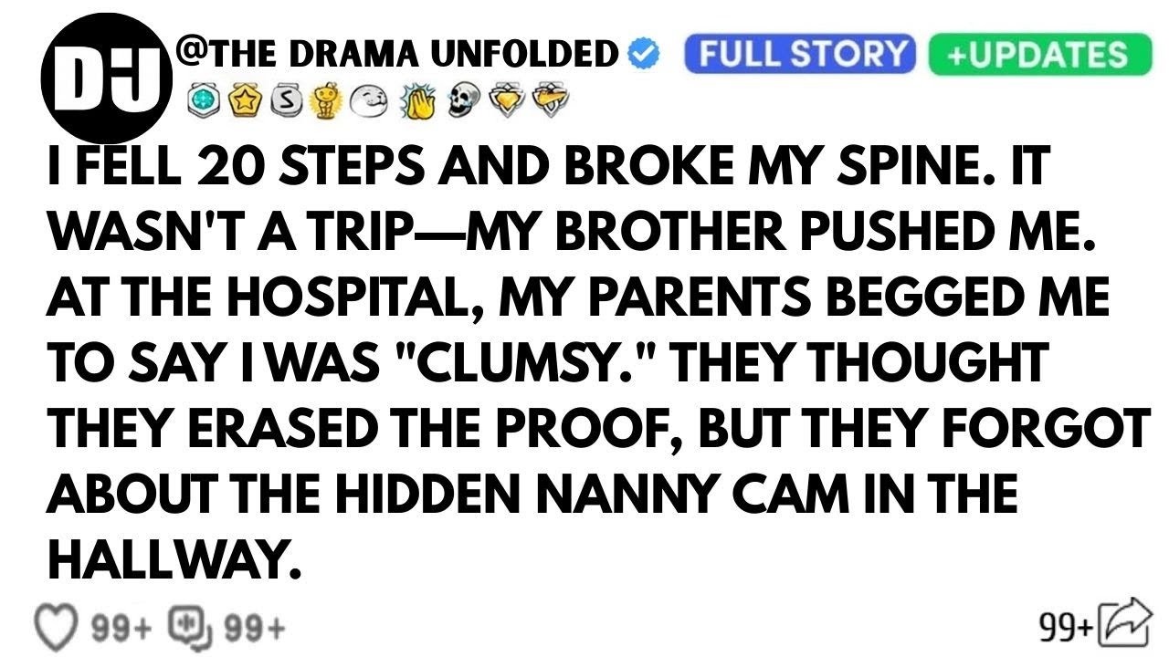 My Brother Kicked the Brace Holding My Shattered Spine Together, Then Everything Changed