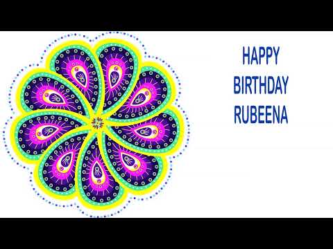 Rubeena   Indian Designs - Happy Birthday