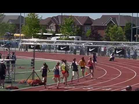 2014 OFSAA SG 800m Final Paige Nock 210
