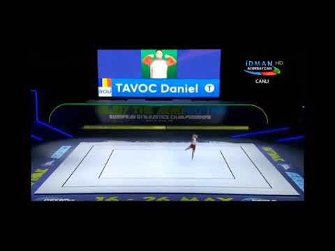 TAVOC Daniel (ROU) - FINAL JUNIORS IM Aerobic Gymnastics European Championships 2019