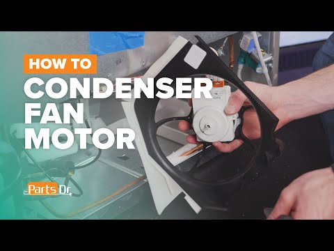 How to replace Condenser Fan Motor on a Whirlpool Maytag KitchenAid Refrigerator (Part # W11127829)