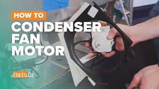 How to Replace Condenser Fan Motor on Whirlpool, Maytag and KitchenAid Refrigerator (Part # W11127829)