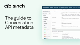 Understanding Metadata in Conversation API: A Complete Guide