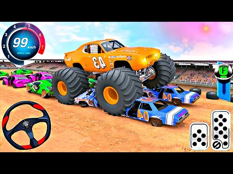 4×4 Monster Truck Derby Demolition - Car Crash Racing Simulator - Android GamePlay #1